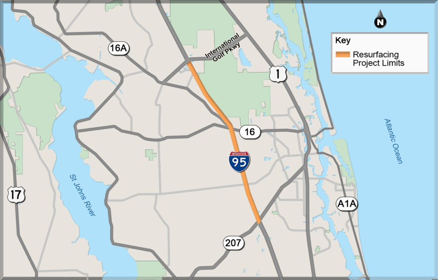 I-95 207 to IGD resurfacing project